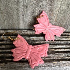 Butterfly Earrings -Hand made Light weight statement Cute Gorgeous Jewellery